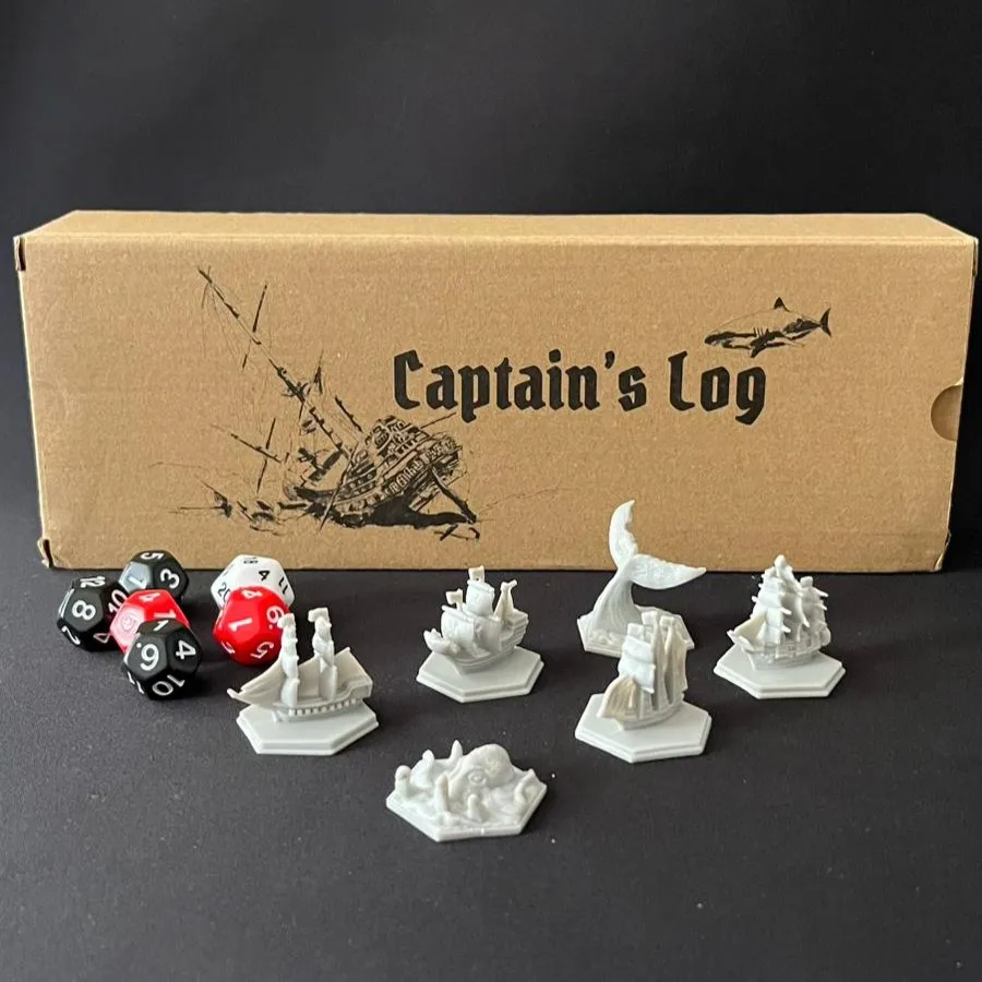 Captain's Log Barcos y Dados.webp