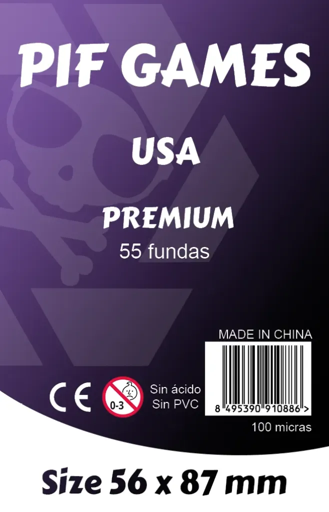 Fundas USA - Premium 55 (56 x 87 mm)