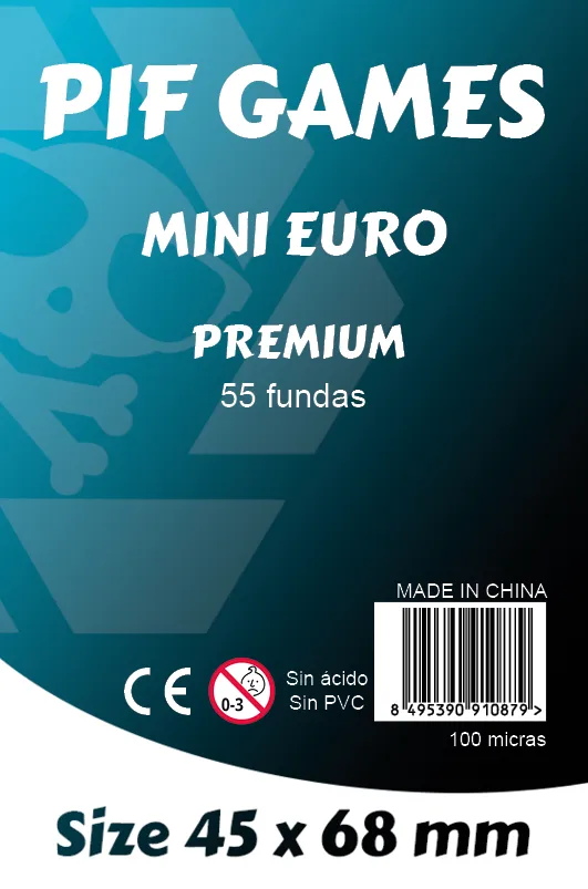 Fundas Mini Euro - Premium 55 (45 x 68 mm)