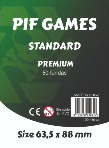 Fundas Standar - Premium 50 (63,5 x 88 mm)
